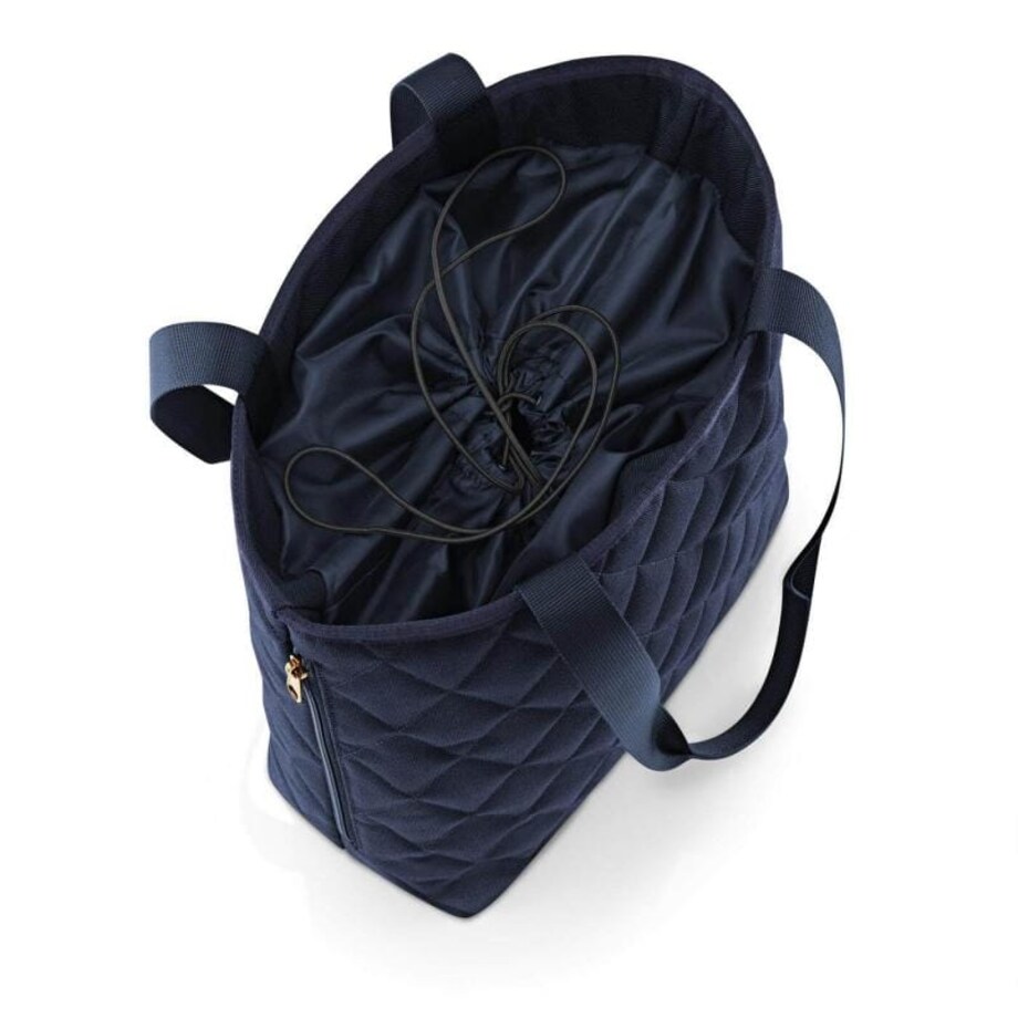 Torba classic shopper M rhombus midnight gold, 8 l