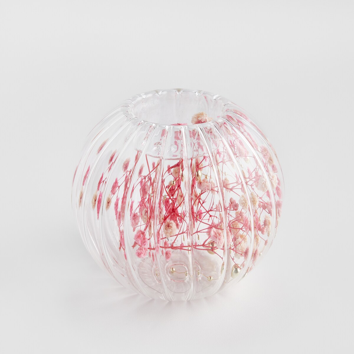 Świecznik Flonna z motywem roślinnym