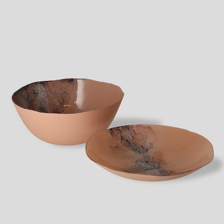 Patera Dekoracyjna Kronosi z motywem geometrycznym