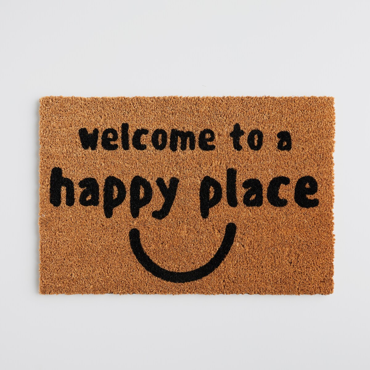 Wycieraczka Happy 40x60 cm z napisami