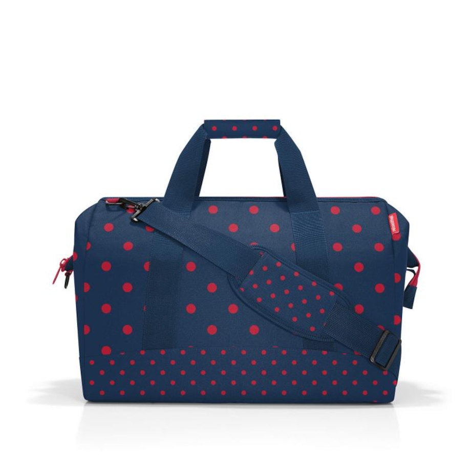 Torba allrounder L mixed dots red, 30 l