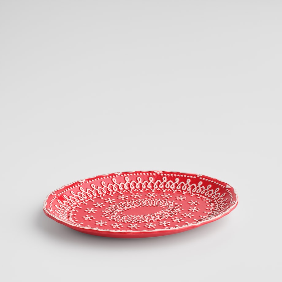 Patera Gingerjoy z motywem śnieżynki