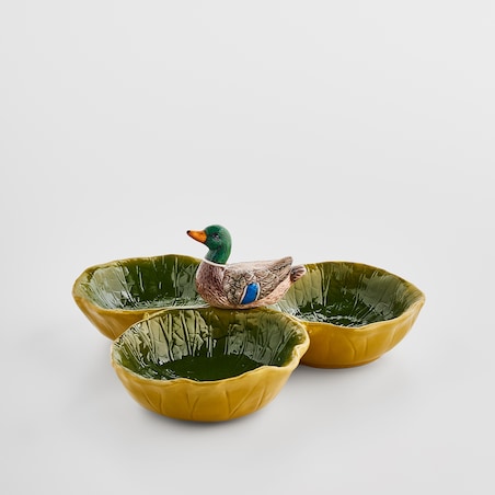 Patera Duck triple z motywem zwierzęcym