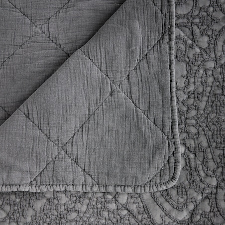 Narzuta Bawełniana Doreno 200x220 cm z motywem arabeski