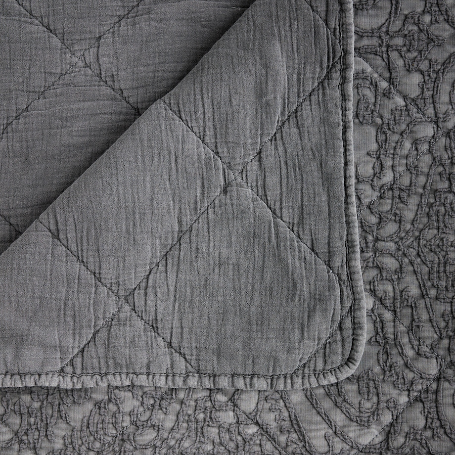 Narzuta Bawełniana Doreno 200x220 cm z motywem arabeski