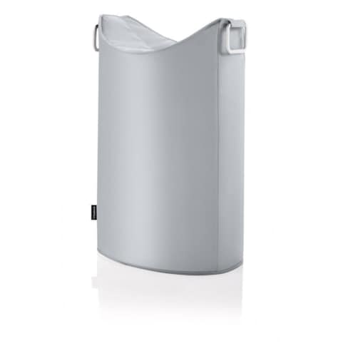 Kosz na pranie FRISCO silver/grey - włókno syntetyczne, 65 l
