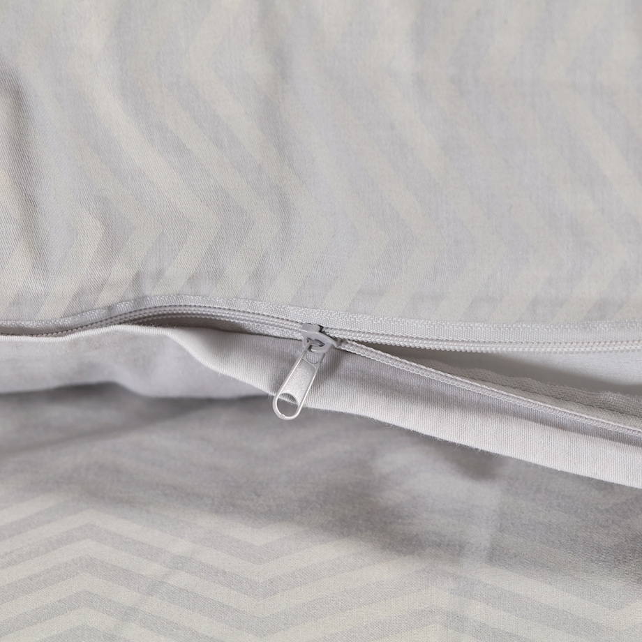 Pościel z bawełny satynowej Samjon 200x220 cm z motywem geometrycznym