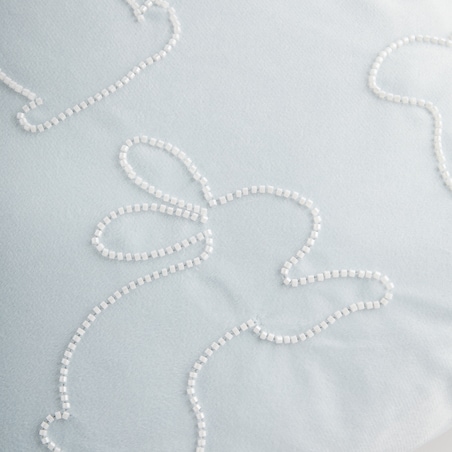 Poszewka Haftowana Hopillow 45x45 cm z motywem królika