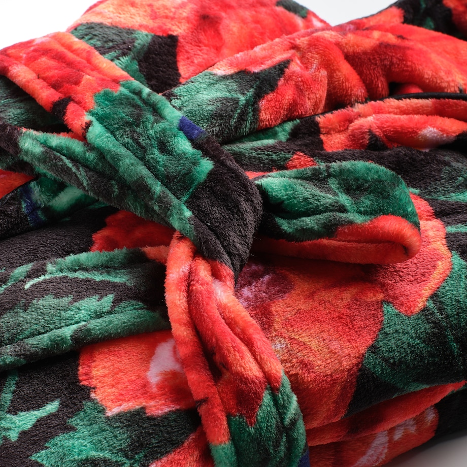 Szlafrok Casinos z motywem kwiatowym