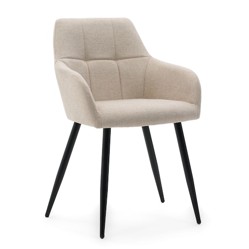 Krzesło tapicerowane nowoczesne NORDI do salonu biura