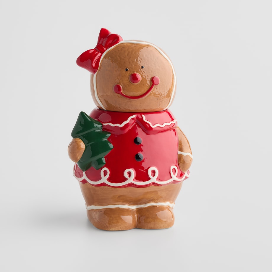 Pojemnik Gingerlady z motywem piernika