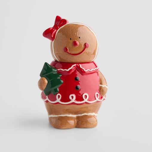 Pojemnik Gingerlady z motywem piernika