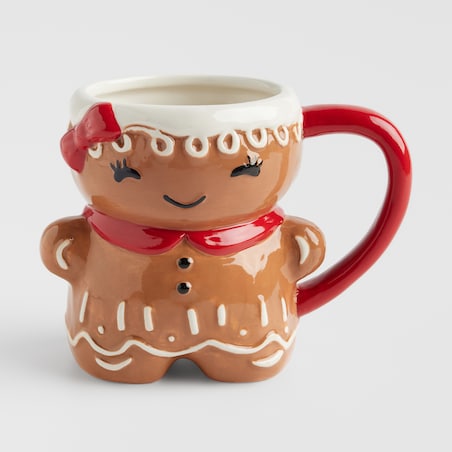 Komplet Kubków Gingerseti z motywem piernika