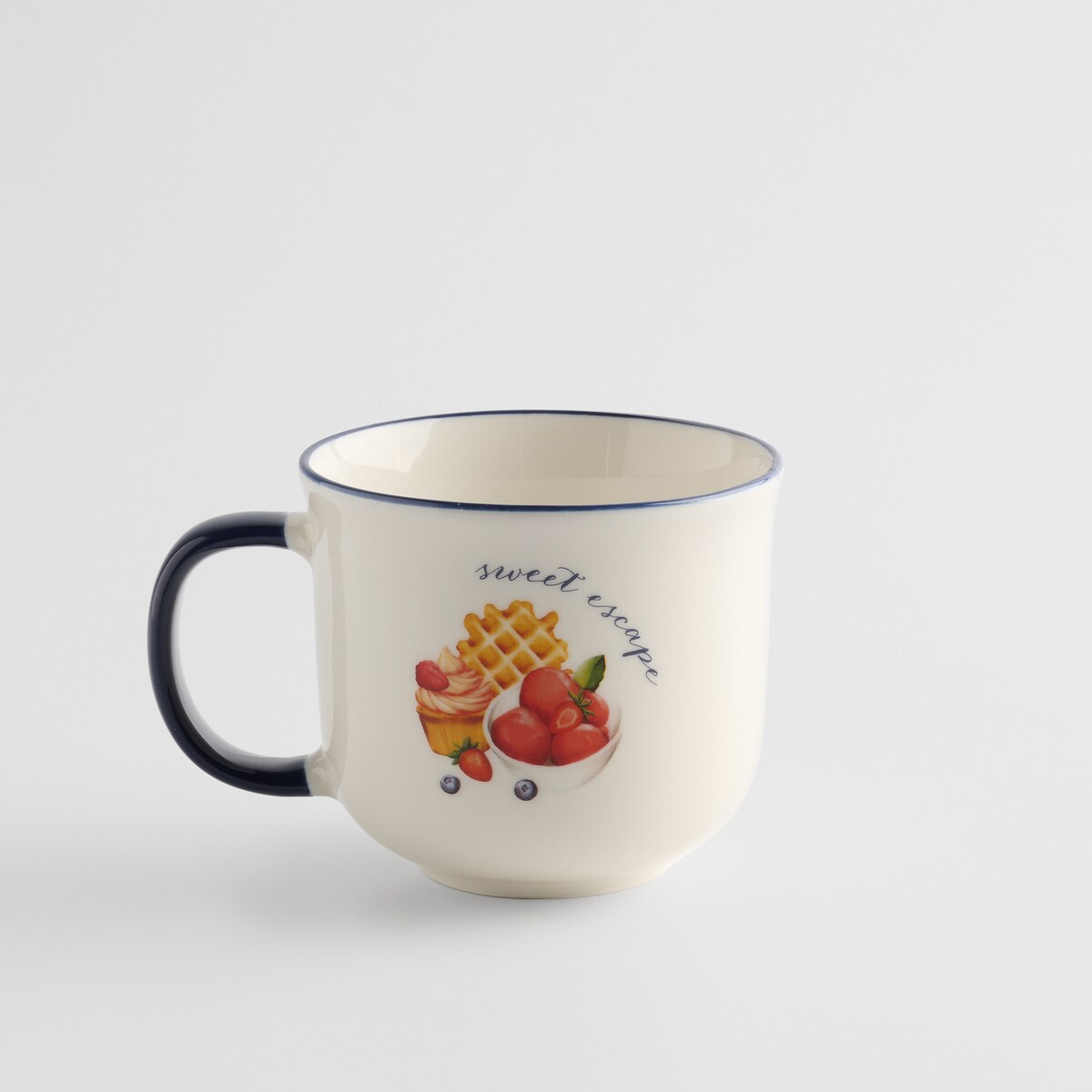 Kubek Brunchery waffle z motywem kulinarnym