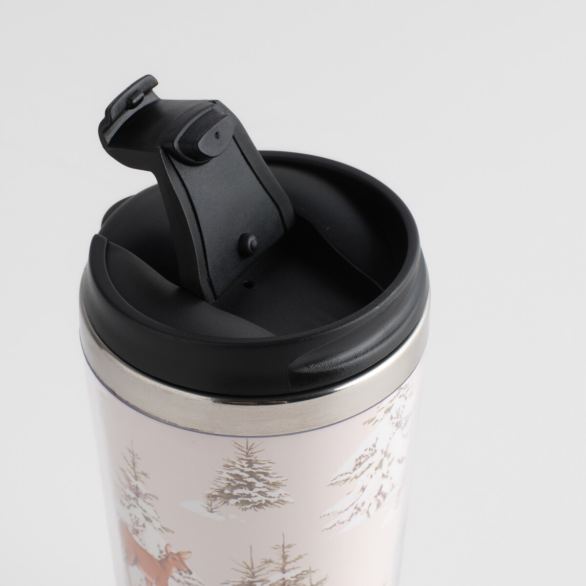 Kubek Termiczny Hirvos z motywem renifera