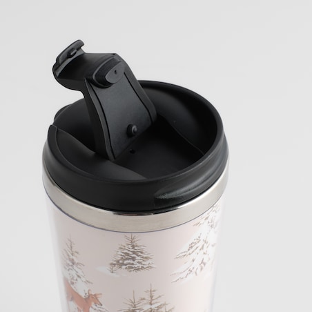 Kubek Termiczny Hirvos z motywem renifera