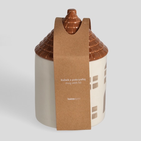 Kubek Z Dodatkiem House z motywem domku