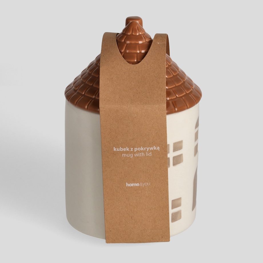 Kubek Z Dodatkiem House z motywem domku