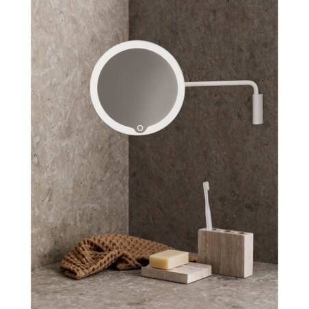Ścienne lusterko kosmetyczne led MODO, white