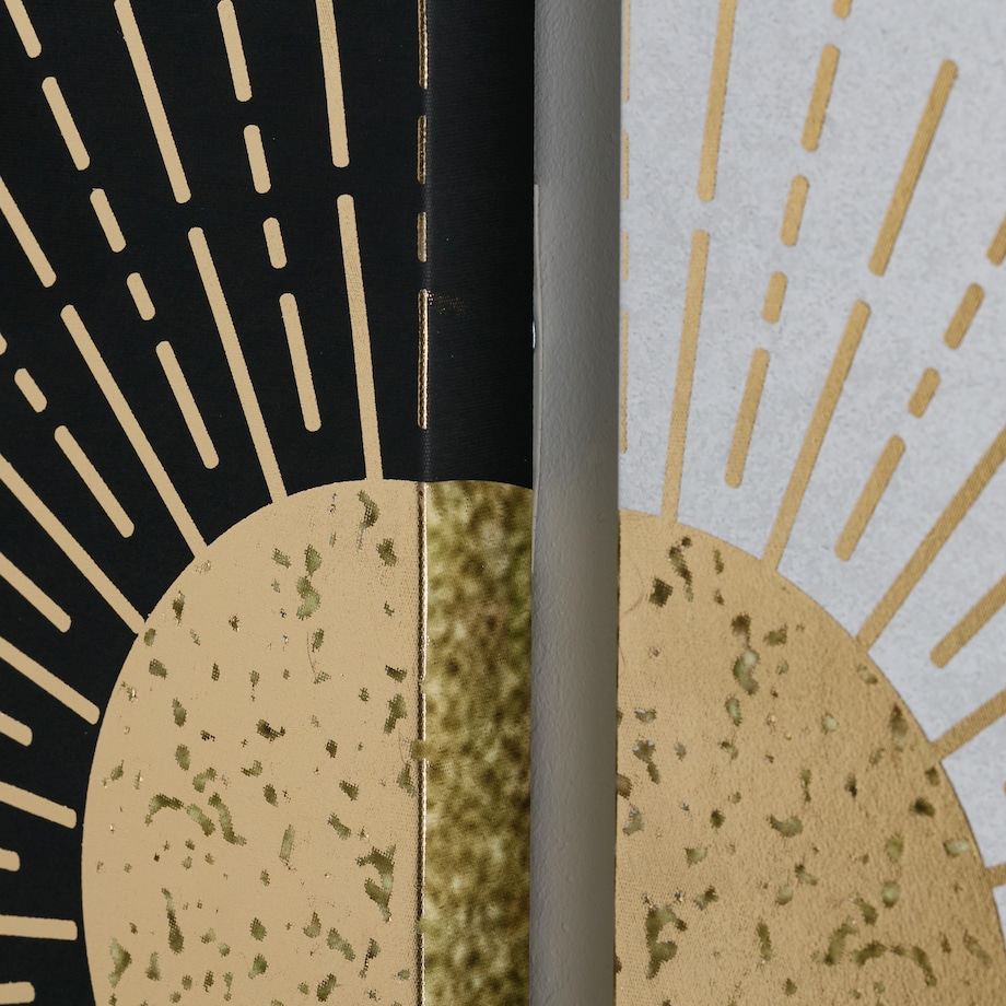 Komplet Obrazów Wingseto z motywem abstrakcyjnym