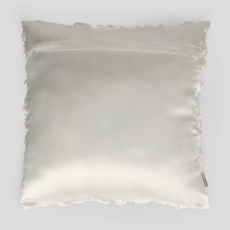 Poszewka satynowa drapowana Glamo 45x45 cm