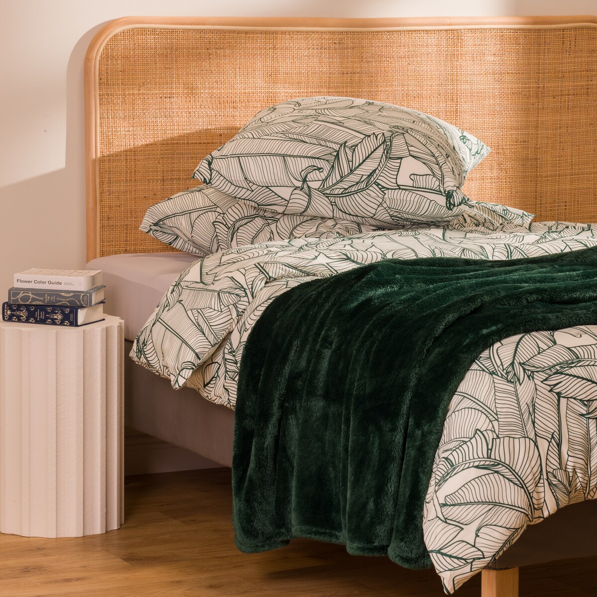 Jednokolorowy koc Grenland VI 200x220 cm