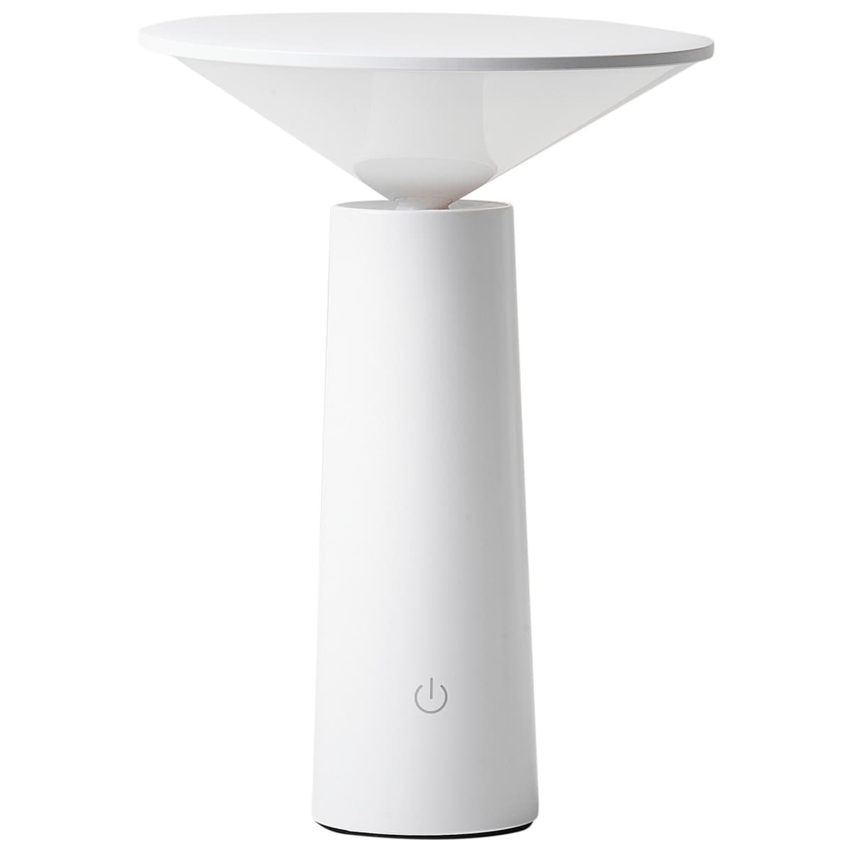 Bezprzewodowa lampa stołowa metalowa LEVIRA
