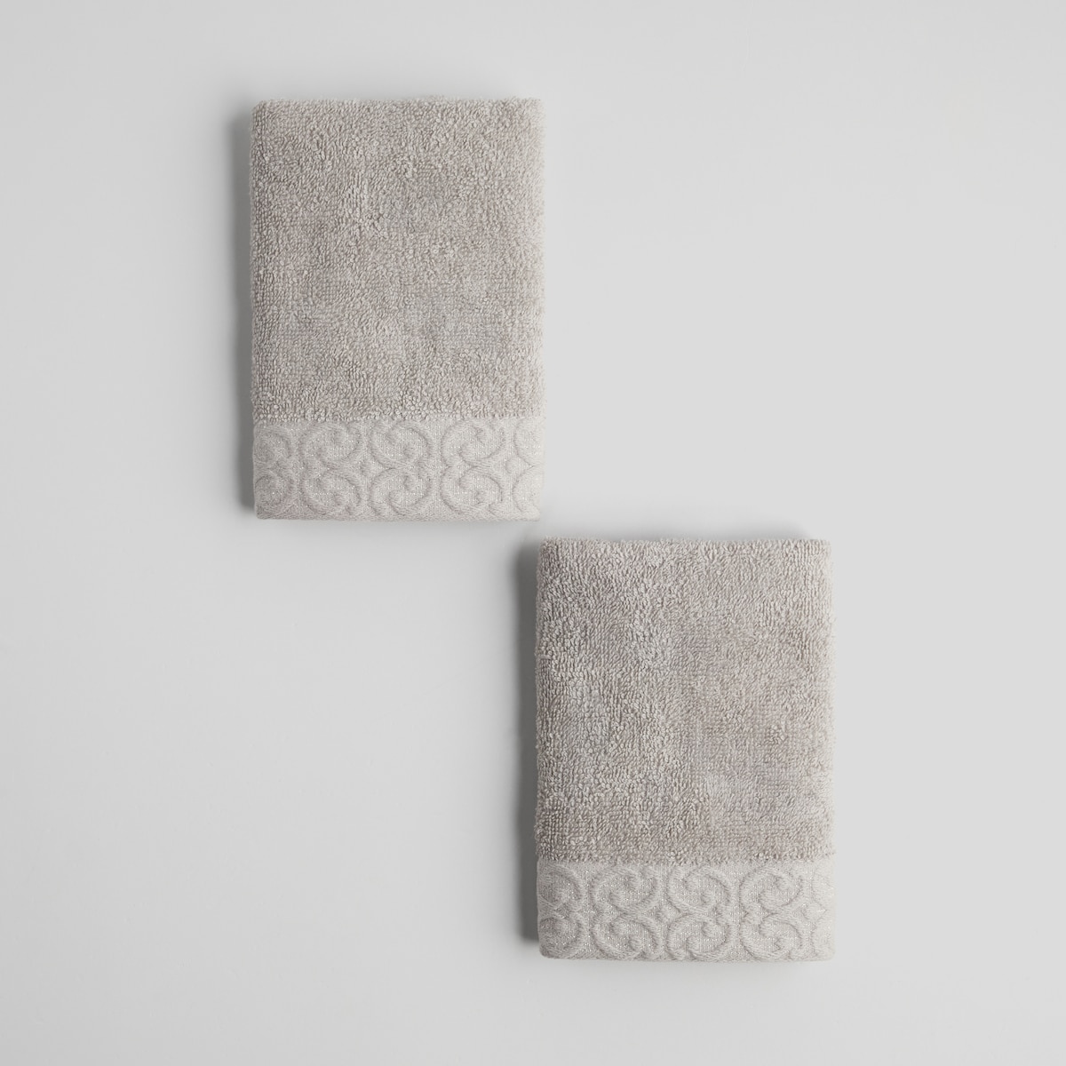 Komplet 2 szt. ręczników do twarzy lub do rąk Palais 30x50 cm