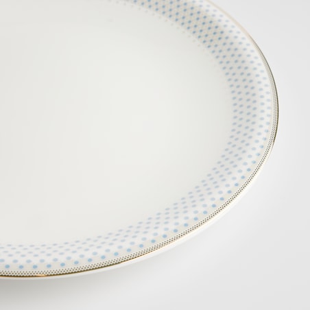 Talerz Obiadowy Cadena z motywem geometrycznym