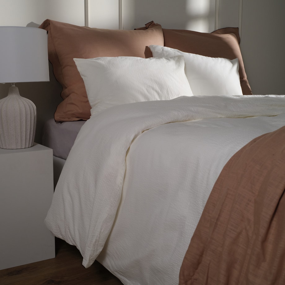 Pościel z kory bawełnianej Corres 160x200 cm