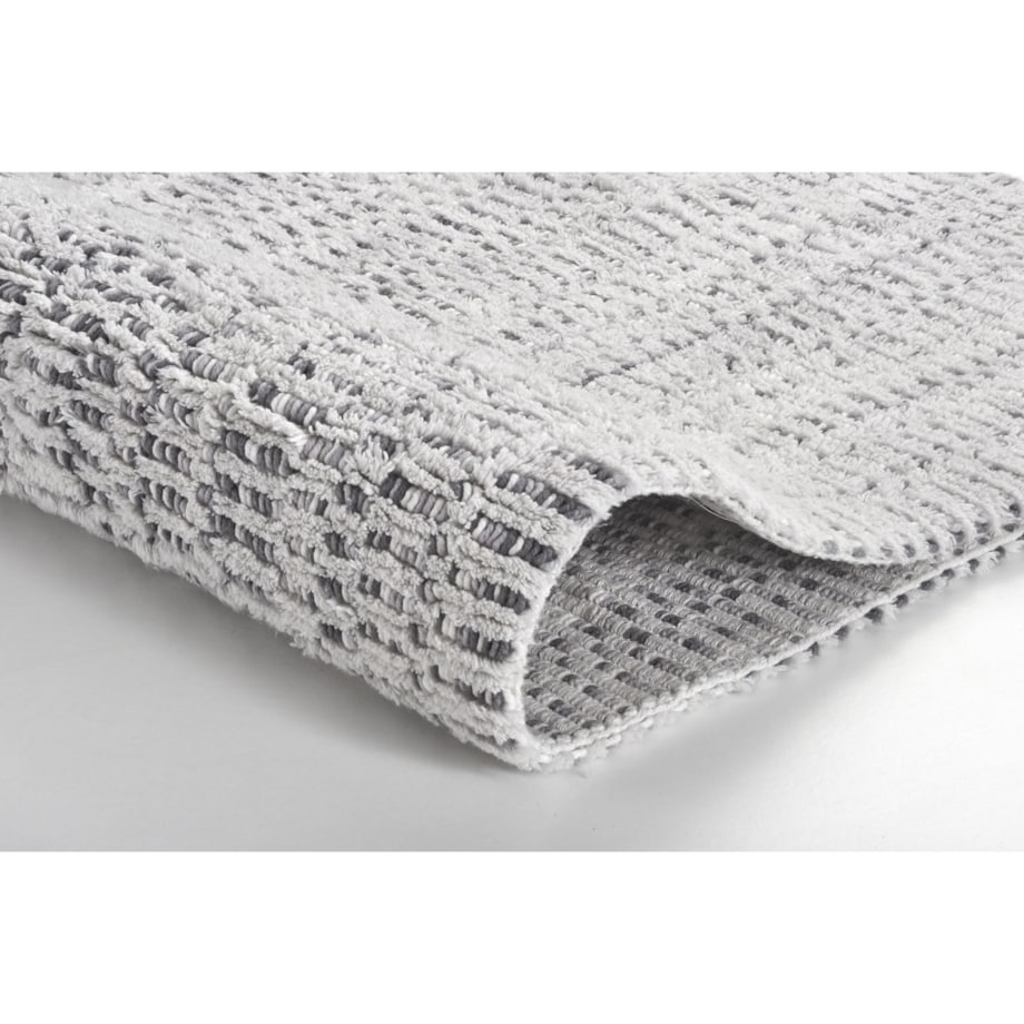 Kleine Wolke Sway Ekologiczny Dywanik łazienkowy szary 60x 60 cm ECO LIVING