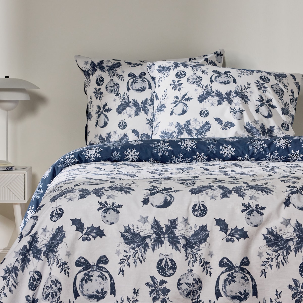 Komplet pościeli bawełnianej Snowbin 160x200 cm z 2 poszewkami 70x80