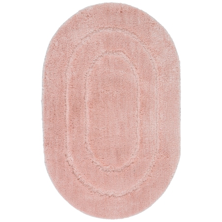 Dywanik łazienkowy Soft 50x80 cm e-floor e-floor owalny różowy