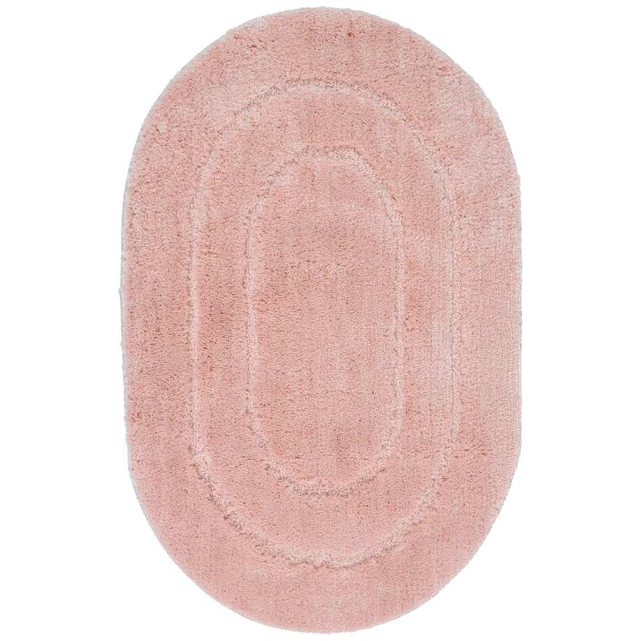 Dywanik łazienkowy Soft 50x80 cm e-floor e-floor owalny różowy