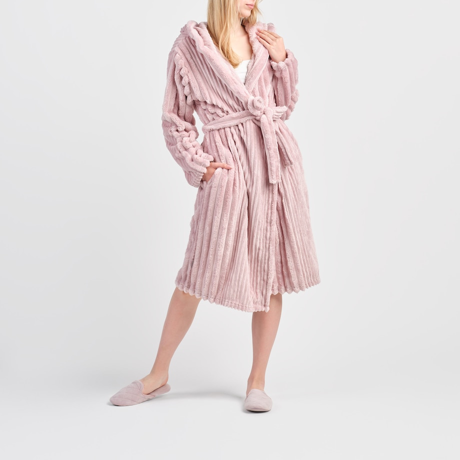 Szlafrok Divite z motywem geometrycznym