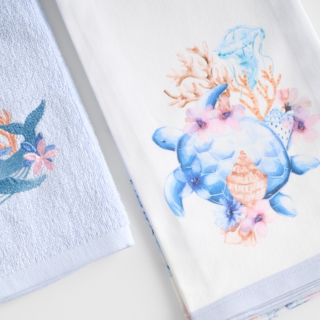 Komplet Ścierek Coralia 45x65 cm