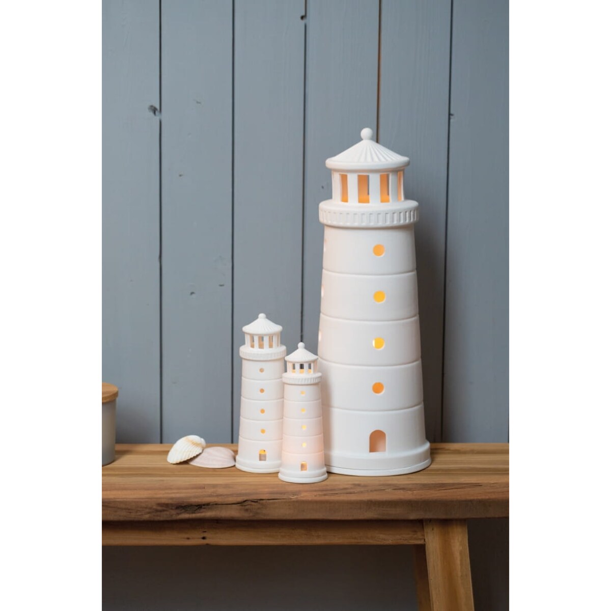 Lampion Latarnia Morska XXL, 40 x 15.5 cm, Raeder