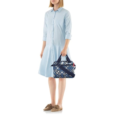 Torebka allrounder cross floral1, 4l, poliester