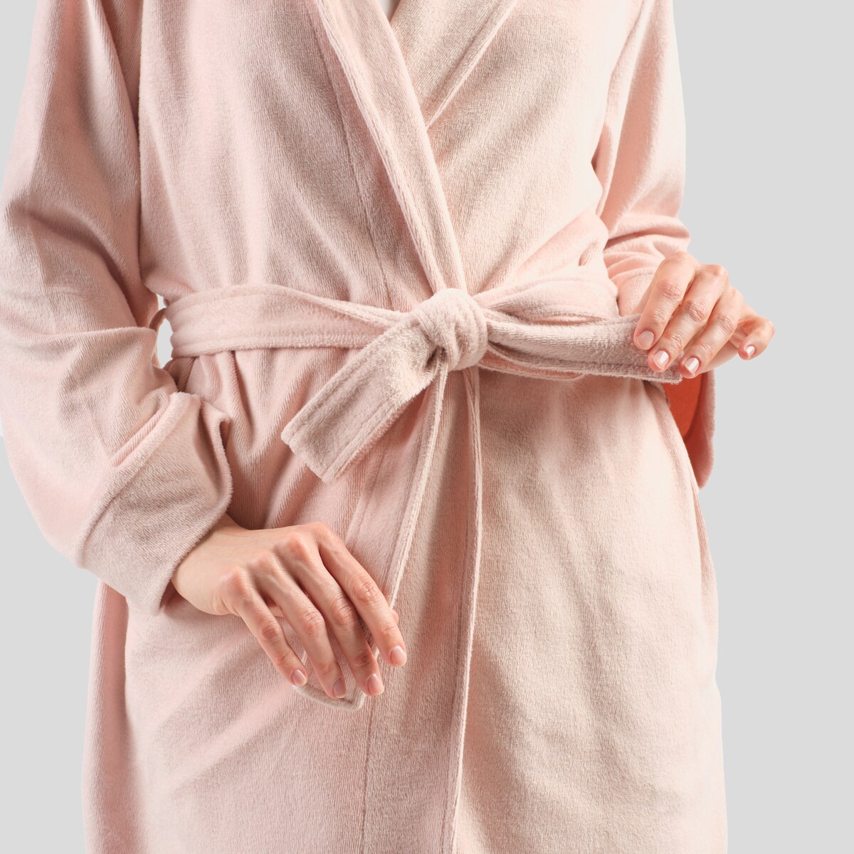 szlafrok z bawełną Polina