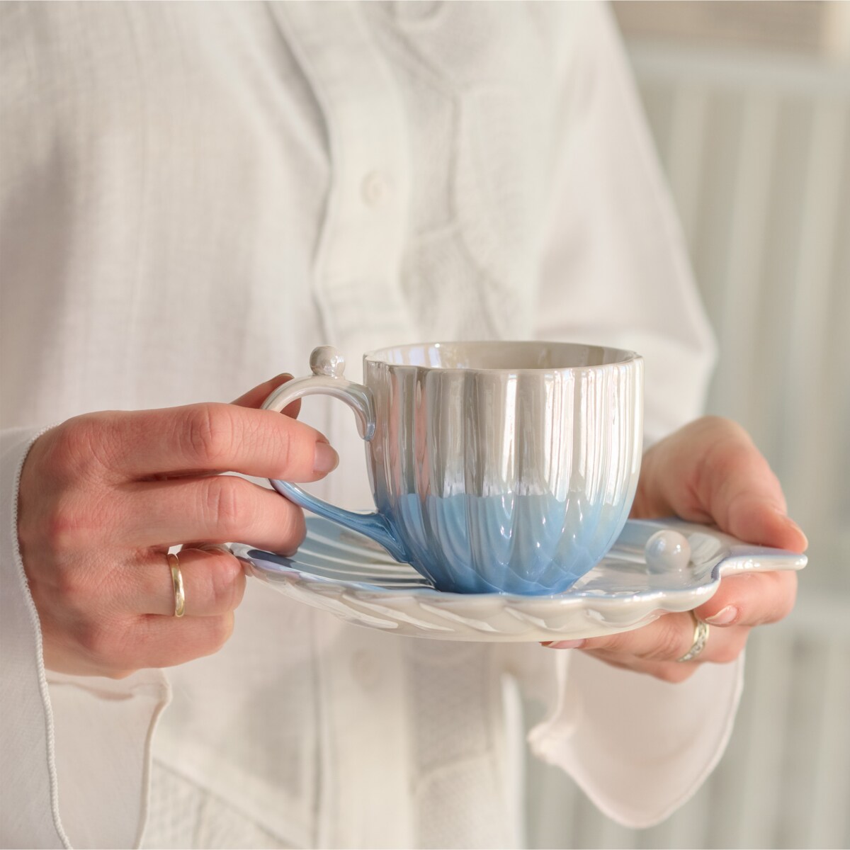 Filiżanka Ze Spodkiem Pearlis