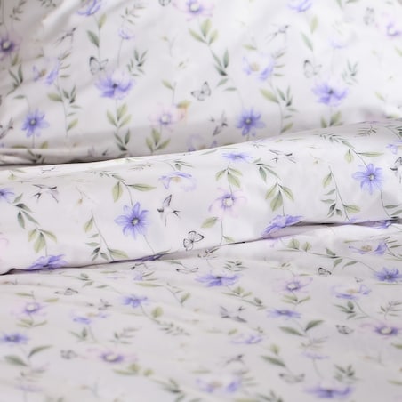 Pościel Bawełniana Serafino 200x220 cm z wzorem kwiatowym