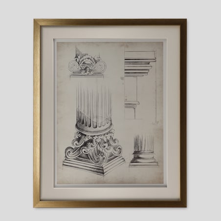 Plakat W Ramie Collona