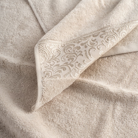 Ręcznik dekoracyjny Arabessi 50x90 cm z motywem arabeski