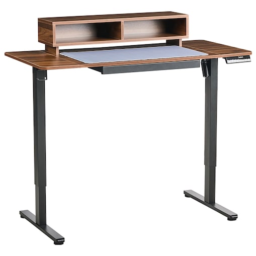 Biurko regulowane elektrycznie LUCAMA 120x60 cm Z portem USB