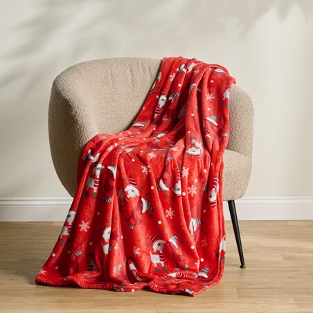Drukowany koc Festive Vibes 130x170 cm