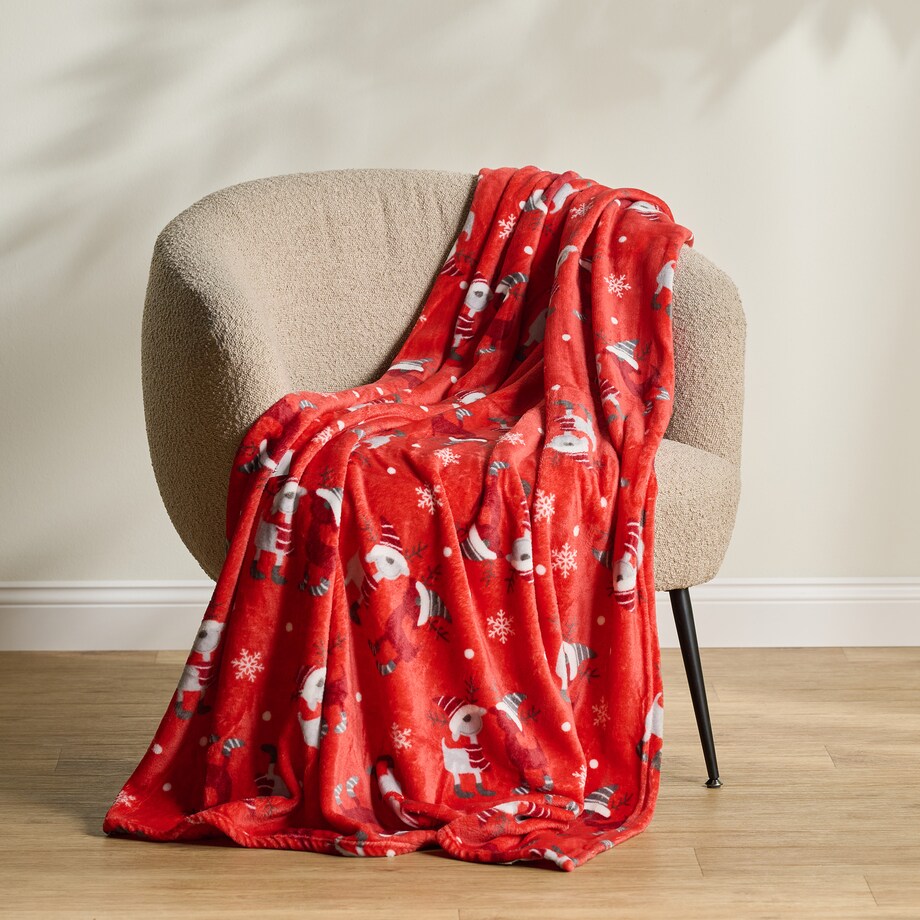 Drukowany koc Festive Vibes 130x170 cm