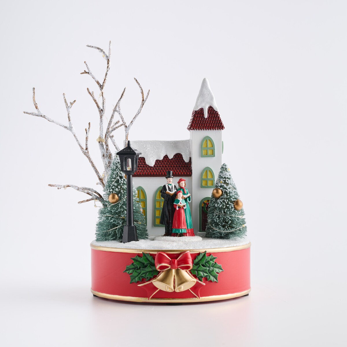 Świecznik Callon z motywem kwiatowym