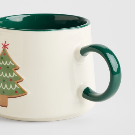 Kubek Ginnot z motywem choinki