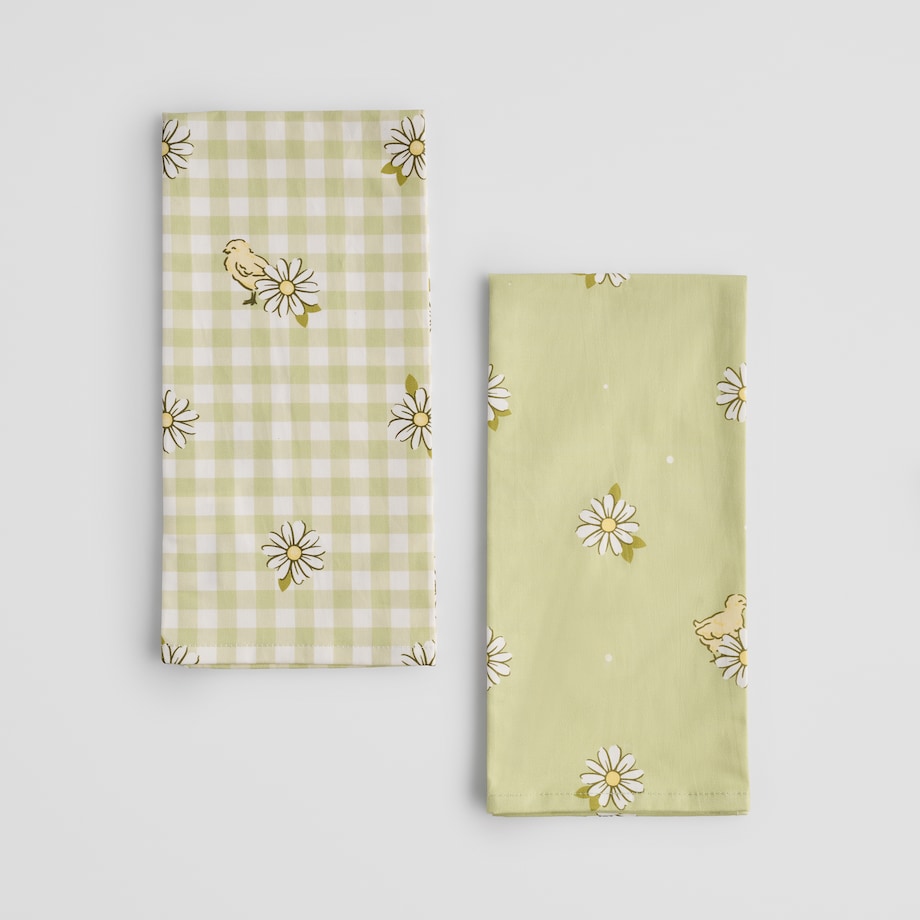 Komplet Ścierek Diloso 45x65 cm z motywem kurczaka