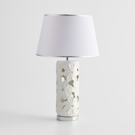 Lampa Stołowa Filonki z motywem kwiatowym